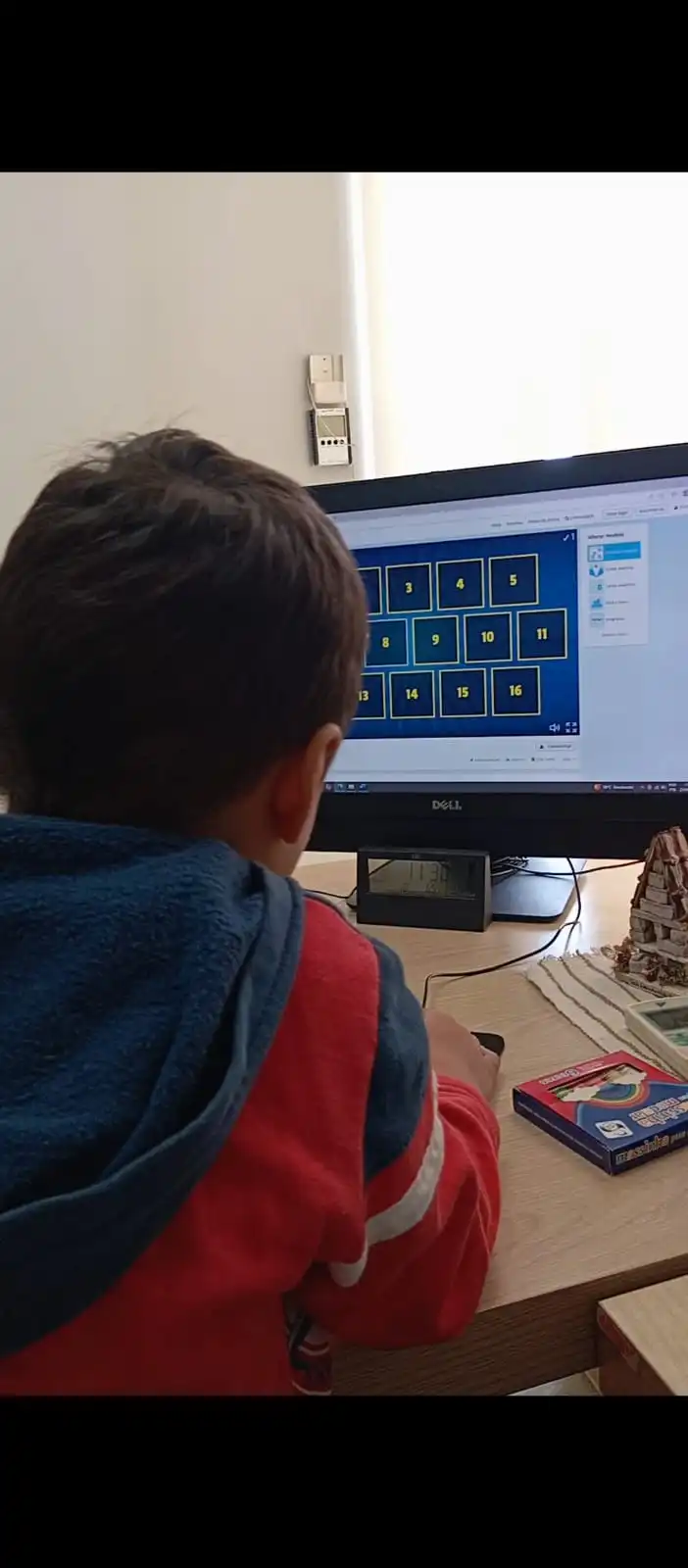 Sessão de intervenção com recursos digitais